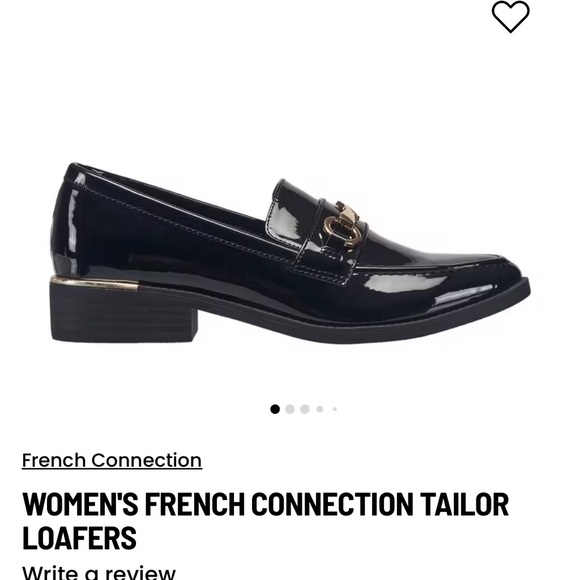 WOMEN'S FRENCH CONNECTION TAILOR LOAFERS - Picture 5 of 6